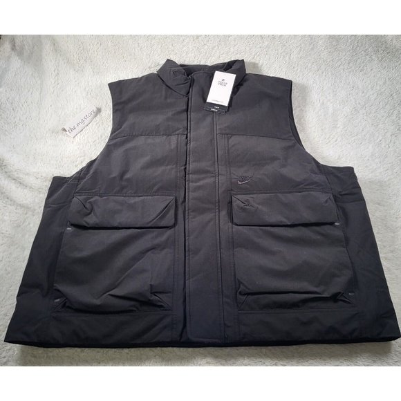 Nike Sportswear Therma-FIT Tech Pack Men's Insulated Vest DQ4304-010 Size XL